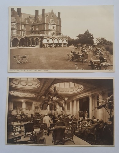 Two postcards felixstowe - two,