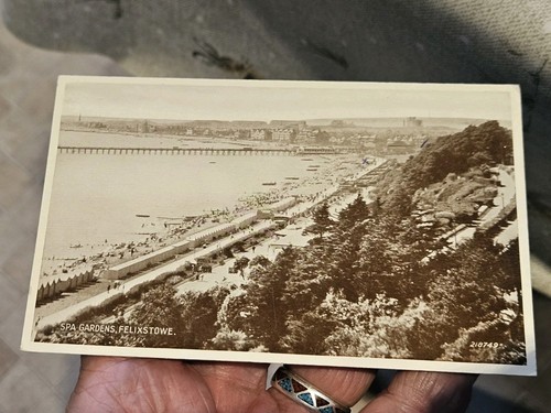 Vintage postcard spa - vintage,