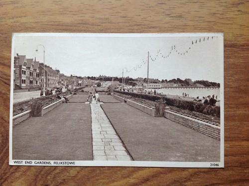 Vintage postcard west - vintage,
