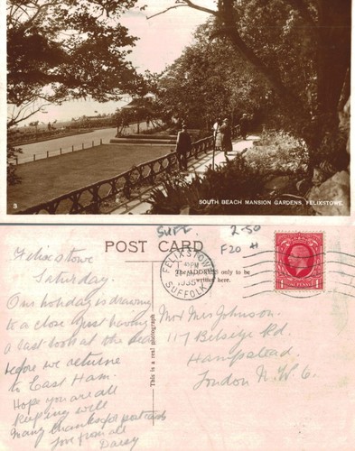 Vintage postcard south beach - vintage,