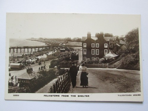 Felixstowe from the shelter - felixstowe,