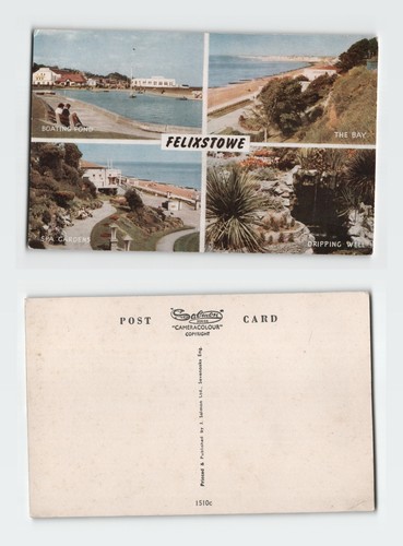 Vintage postcard felixstowe - vintage,