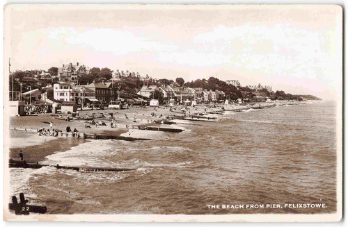 Felixstowe suffolk beach from - felixstowe,
