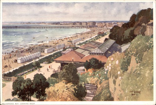 Vintage postcard felixstowe - postcard,
