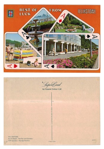 Postcard felixstowe south - postcard,
