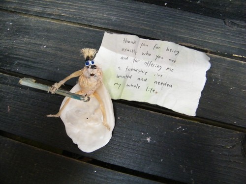 Seashell boatman