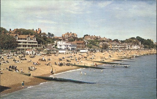 Vintage felixstowe beach from - beach,