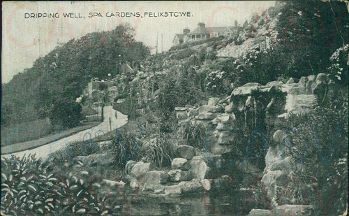 Postcard felixstowe dripping - felixstowe,
