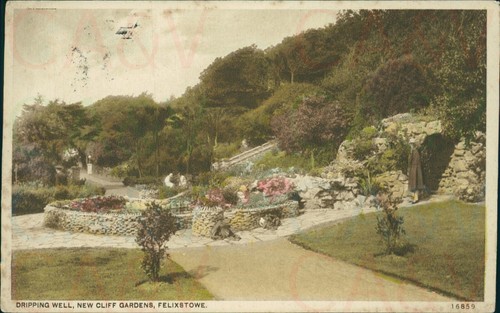 Postcard felixstowe dripping - postcard,