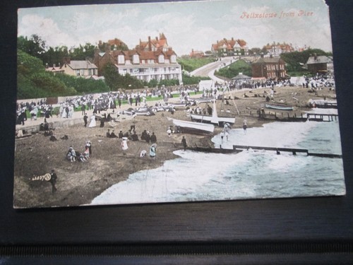 Postcard felixstowe from pier - felixstowe,