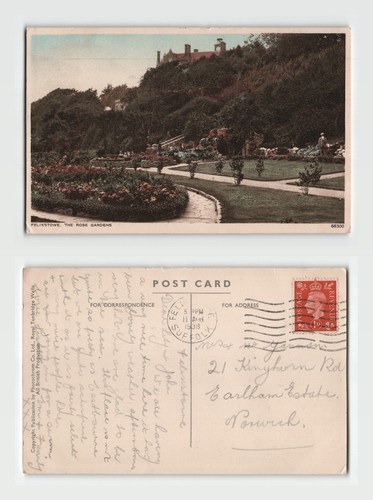 Postcard felixstowe the - -, felixstowe,