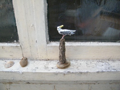 Sara driftwood seagull - driftwood,