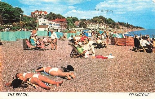The beach felixstowe - the,