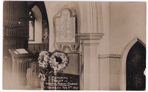 Walton parish church - parish,