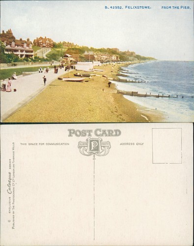 Postcard felixstowe from the - postcard,