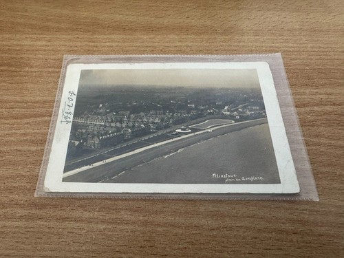 Postcard from an aeroplane - postcard,