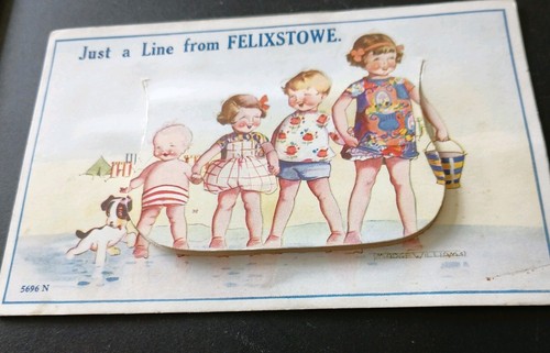 Postcard mailing novelty pull - novelty,