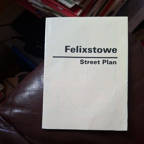Felixstowe street plan map - street,