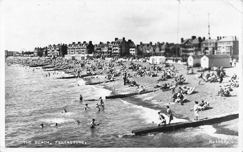 The beach felixstowe - the,