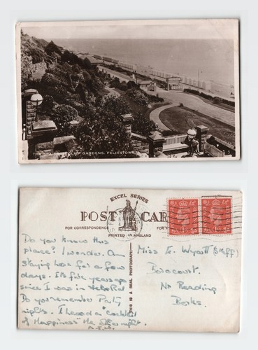 Vintage postcard felixstowe - vintage,