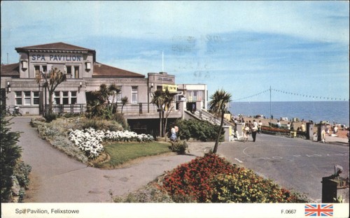 Vintage dennis postcard spa - vintage,